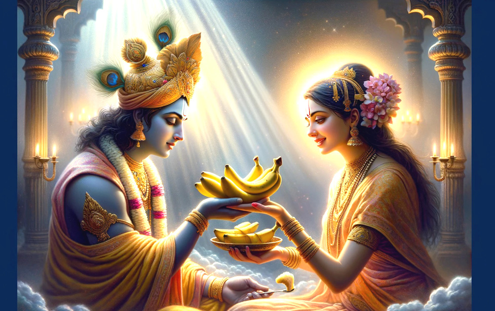 When Vidura's Wife Offered Banana Peels to Krishna