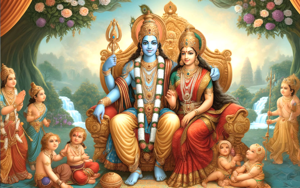 Santhana Gopala Form of Vishnu