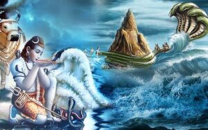 The Rise of the Fourteen Ratnas from Samudra Manthan