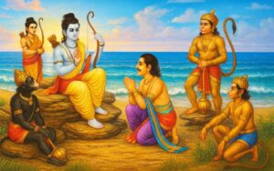 When Hanuman Defended Vibhishan