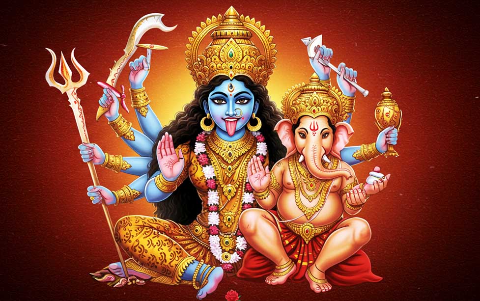 When Parvati Became Kali for Ganesha
