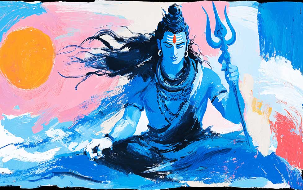 How Lord Shiva's Sweat Created the Narmada River