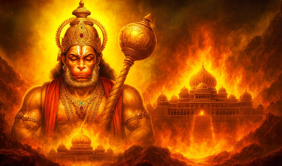 When Ma Chamunda Guarded Lanka and Left After Meeting Hanuman