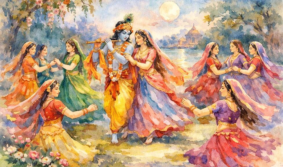 Krishna’s 16,000 Wives Explained: Myth, Meaning, and Dharma