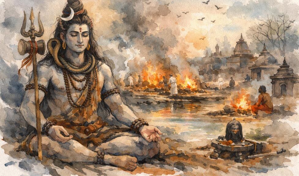 Smashanavasi: Why Shiva Dwells in the Cremation Ground