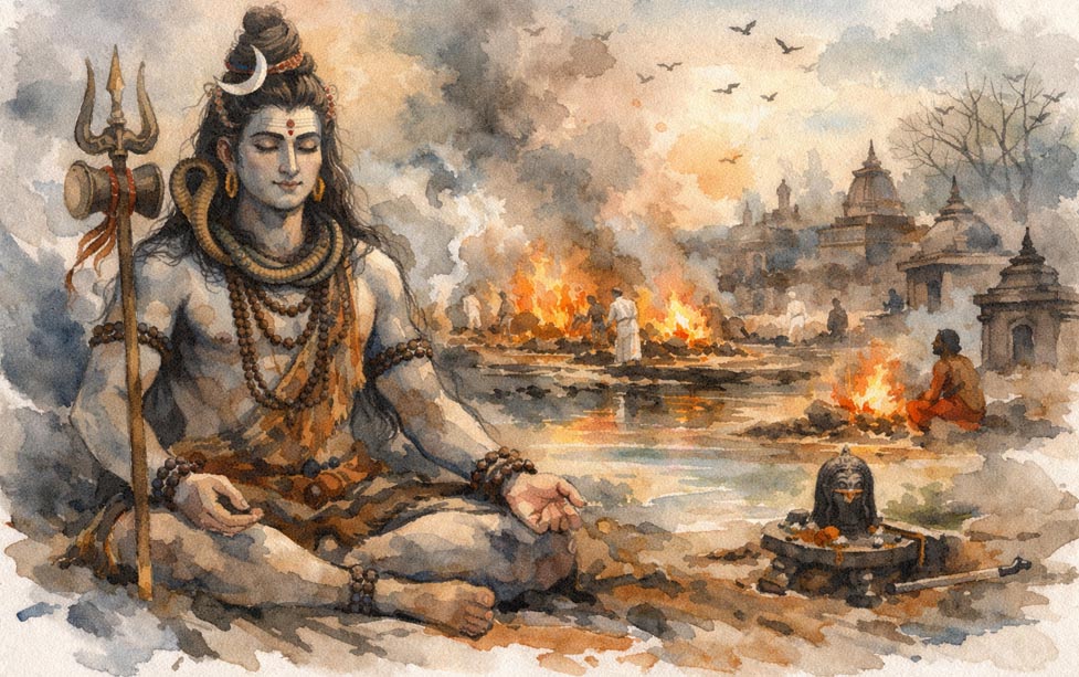 Smashanavasi: Why Shiva Dwells in the Cremation Ground