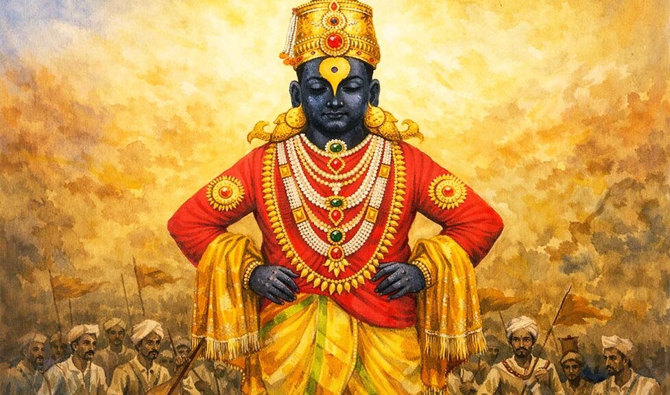 Why Vithoba Stands with His Hands on His Waist