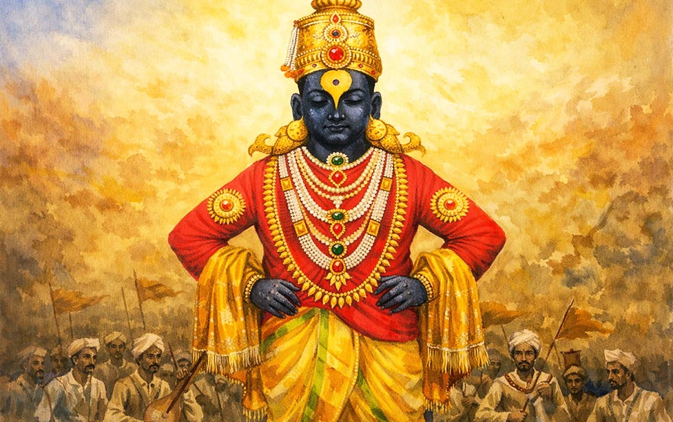 Why Vithoba Stands with His Hands on His Waist