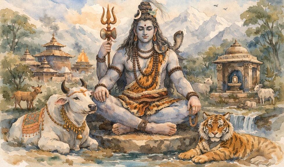 The Origin of Lord Shiva as Pashupatinath