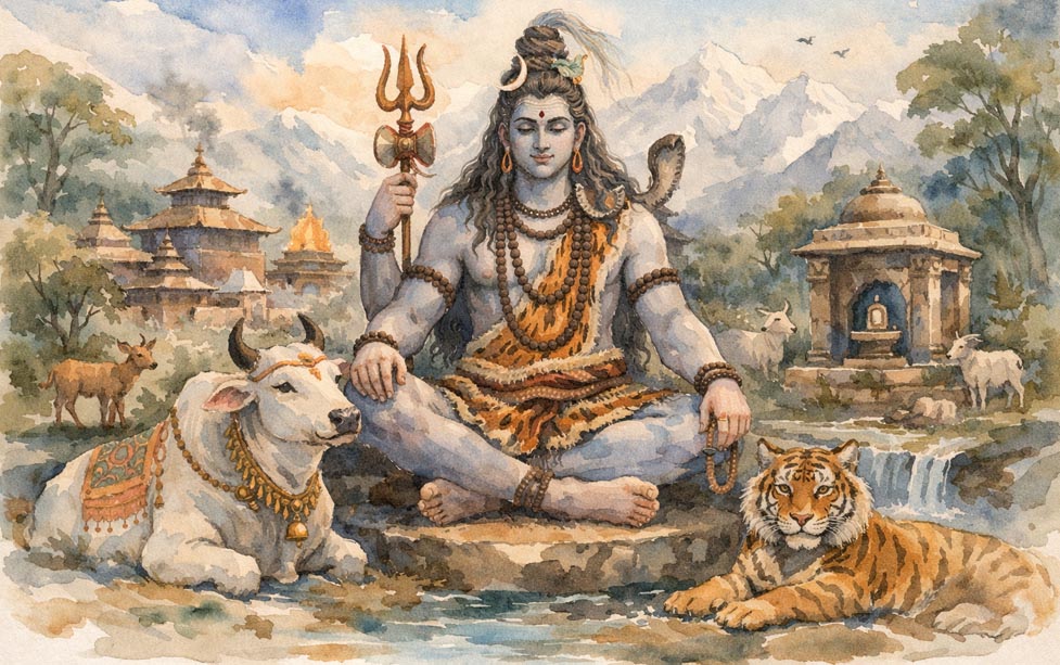 The Origin of Lord Shiva as Pashupatinath