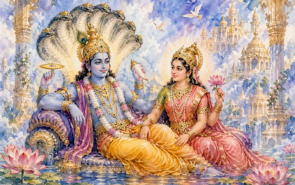 Why Goddess Lakshmi Was Cursed to Leave Vaikuntha