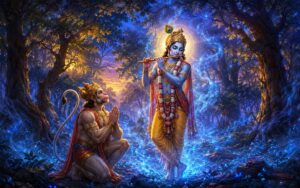 When Hanuman Heard Krishna’s Flute