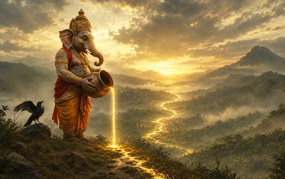 How Ganesha Created the Kaveri River