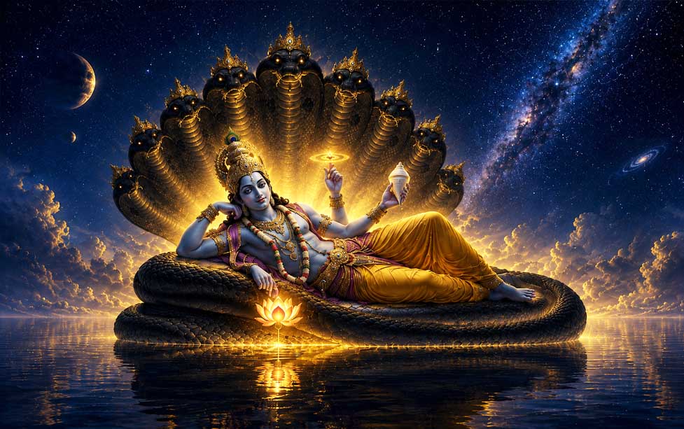 Shesha Naga: The Serpent Who Outlives Every Universe