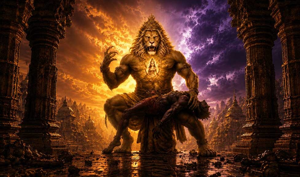 Why Narasimha Could Not Kill Hiranyakashipu Without the Devi