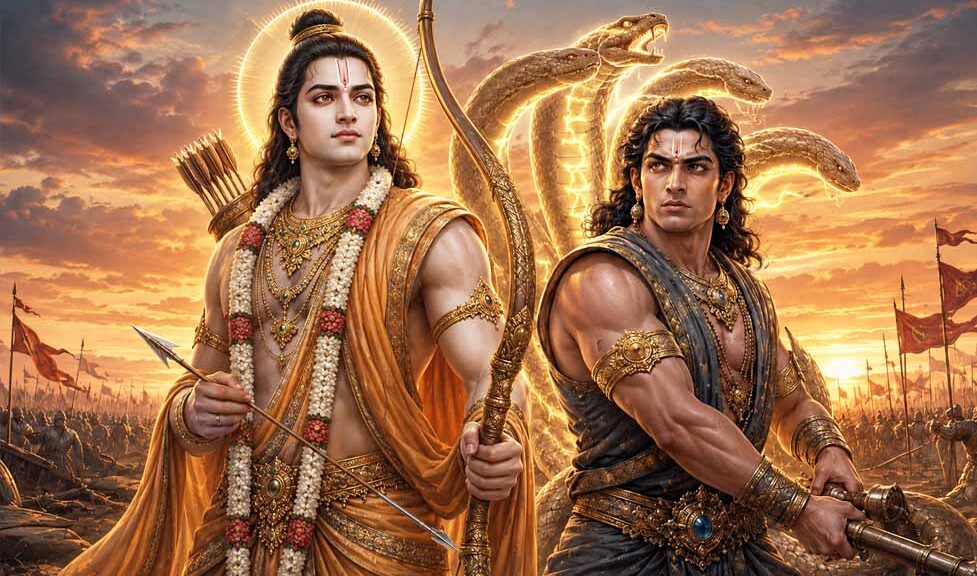 Two Avatars, Two Tempers: Lakshmana's Anger and Rama's Restraint