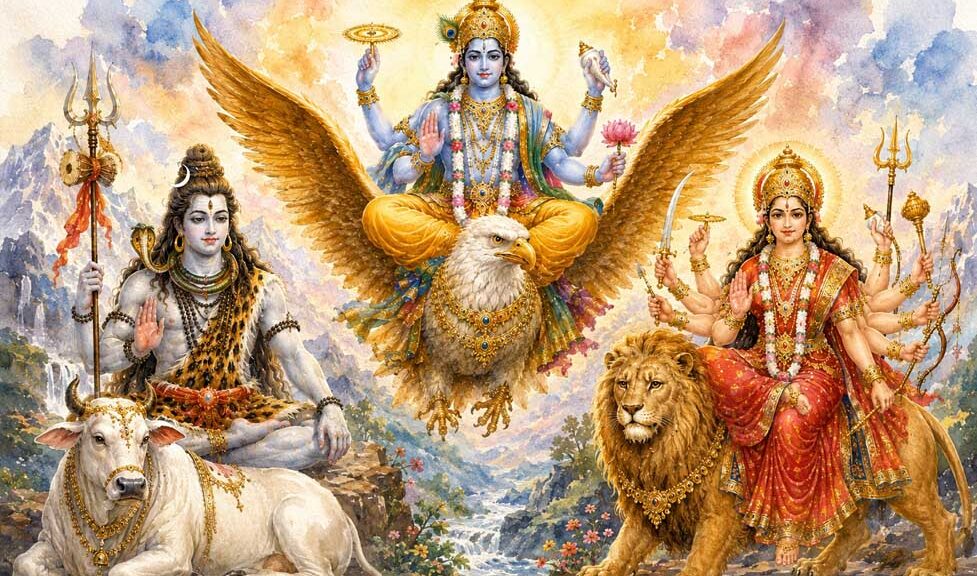 Vahanas: The Animals That Carry the Meaning of Hindu Gods