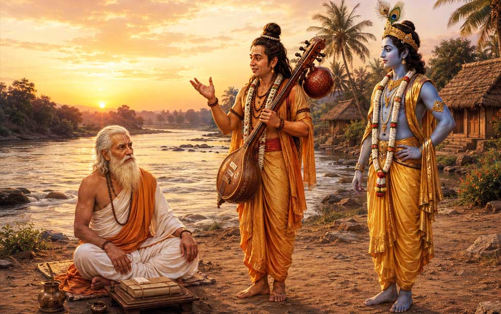 Why Vyasa Wrote the Bhagavata Purana: A Sage's Unfinished Grief