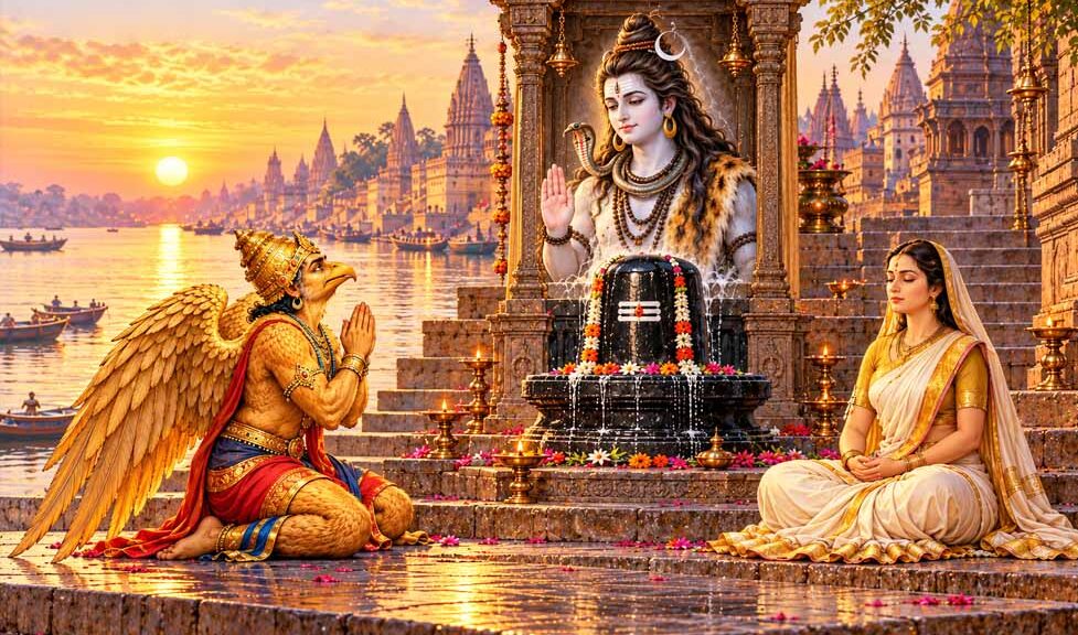 The Story of Garudeshwar: Garuda’s Shivling in Kashi